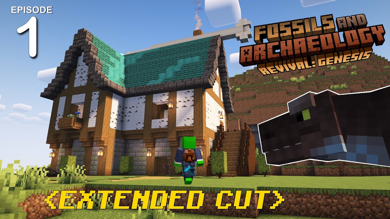 ИДЕАЛЬНОЕ НАЧАЛО ИЗУЧЕНИЯ ИСКОПАЕМЫХ И АРХЕОЛОГИИ В SURVIVAL MINECRAFT [РАСШИРЕННАЯ ВЕРСИЯ]
