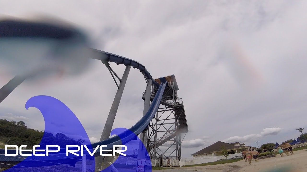 ALL WATERSLIDES at Deep River Waterpark