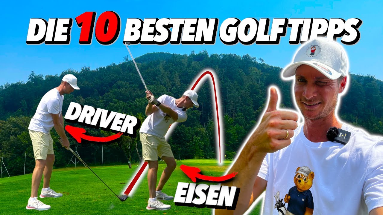 DIE 10 BESTEN GOLF TIPPS 🥇🏆🏌️