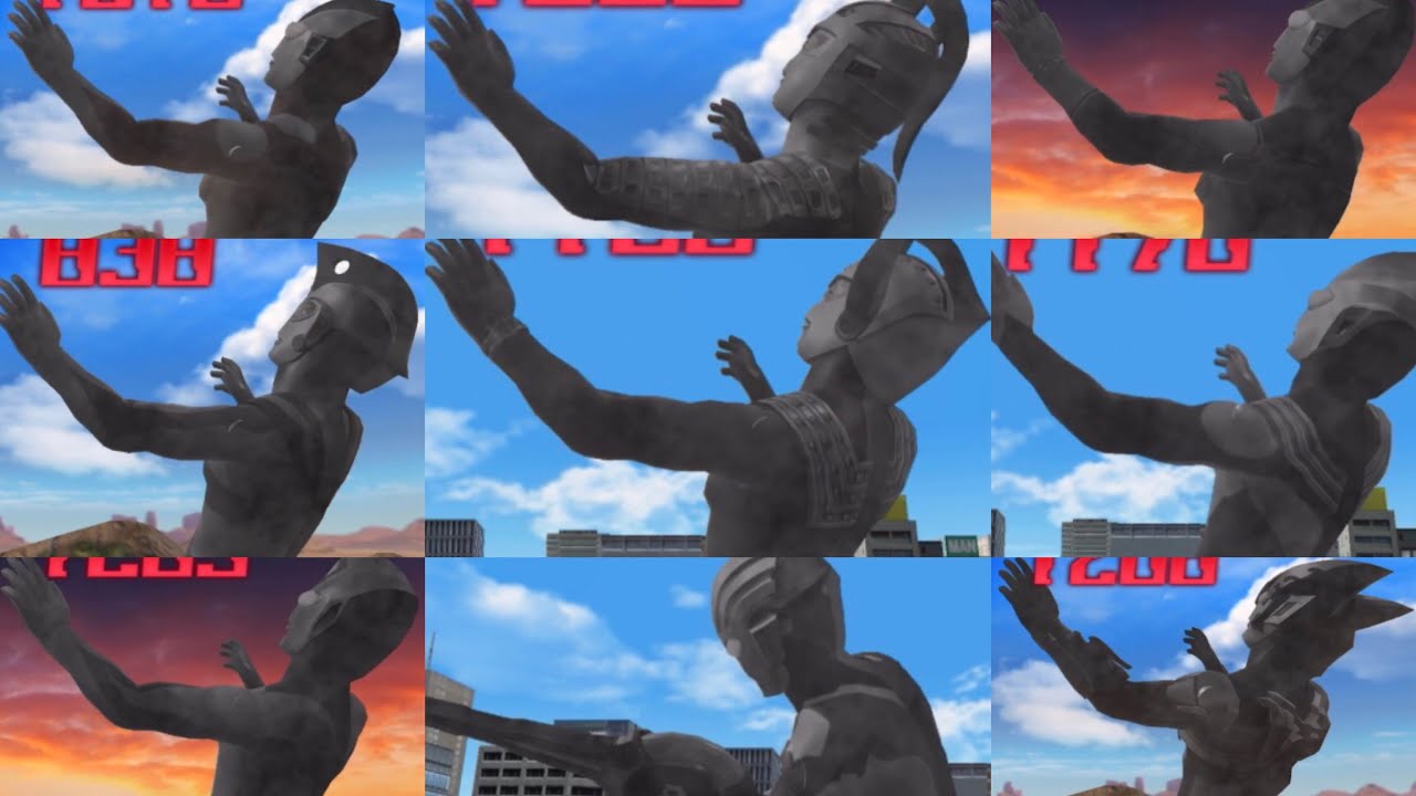 【ウルバト】光の巨人の石化集  Ultraman Petrification「ウルトラ戦士石化集」ガタノゾーア