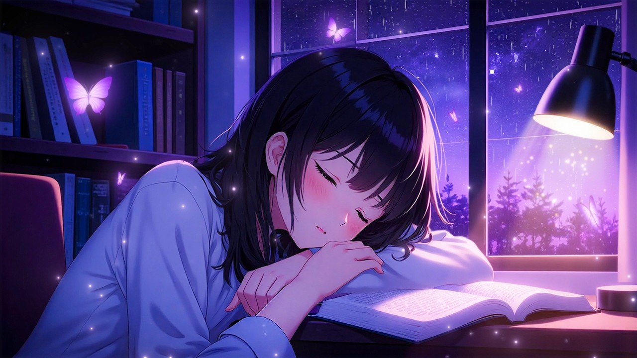 Больше никаких лишних раздумий 😴Мгновенно погрузитесь в глубокий сон🌧️Дождь и фортепиано помогут ...