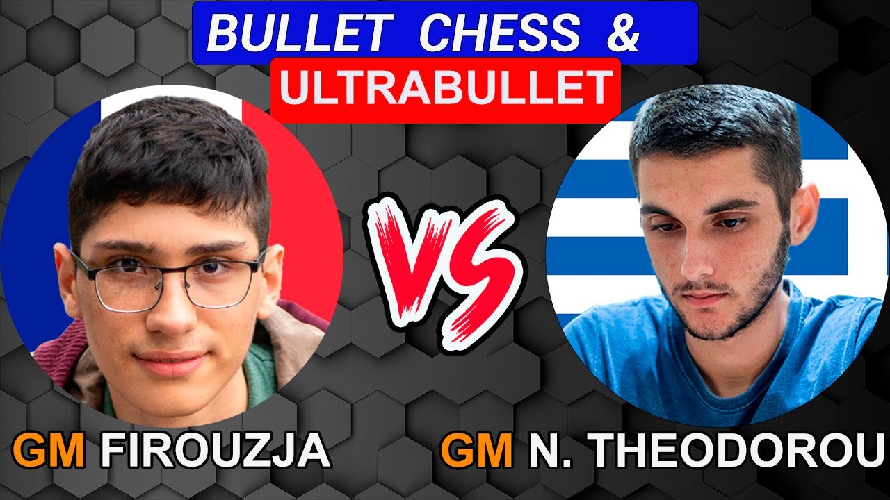 GM Alireza Firouzja vs GM Nikolas Theodorou | Bullet chess 1+0 | lichess.org