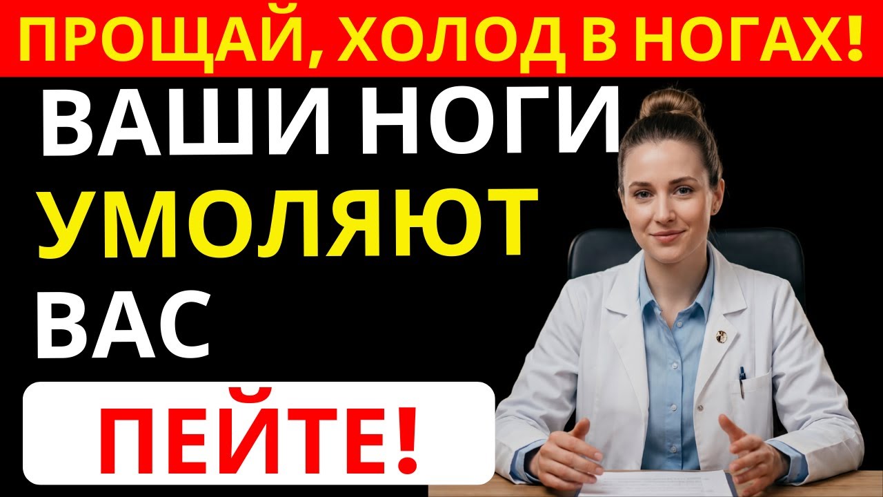 Доктор Мясников: что пить после 60, чтобы улучшить кровоток в ногах | ЖИТЬ ЗДОРОВО 60+