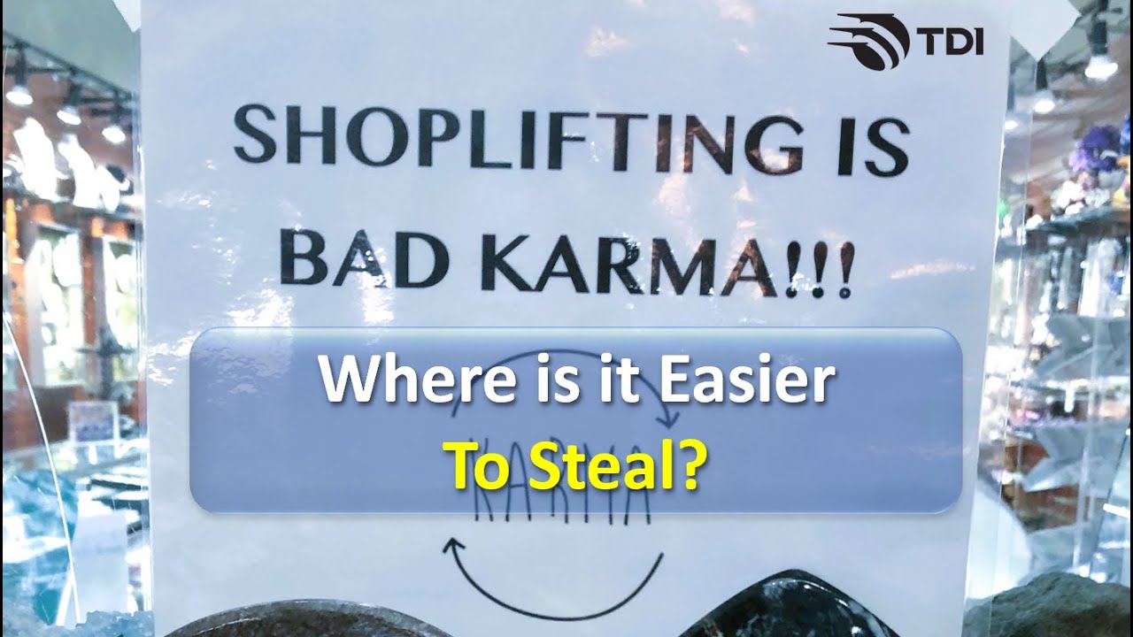 What are the top reasons why people steal in retail stores?