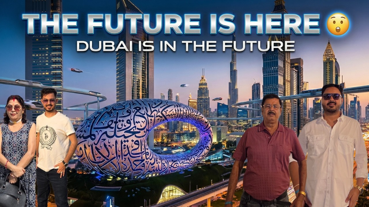 This isn’t a movie 🚀This is the Museum of the Future, Dubai.Tomorrow is happening today.