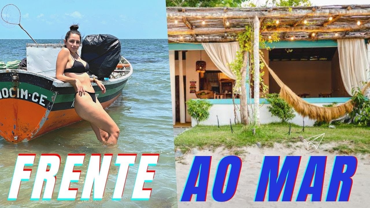 TOUR Pousada na PRAIA do PREÁ, de FRENTE para a Praia literalmente | Nº 425 #AMANDAEFERNANDO