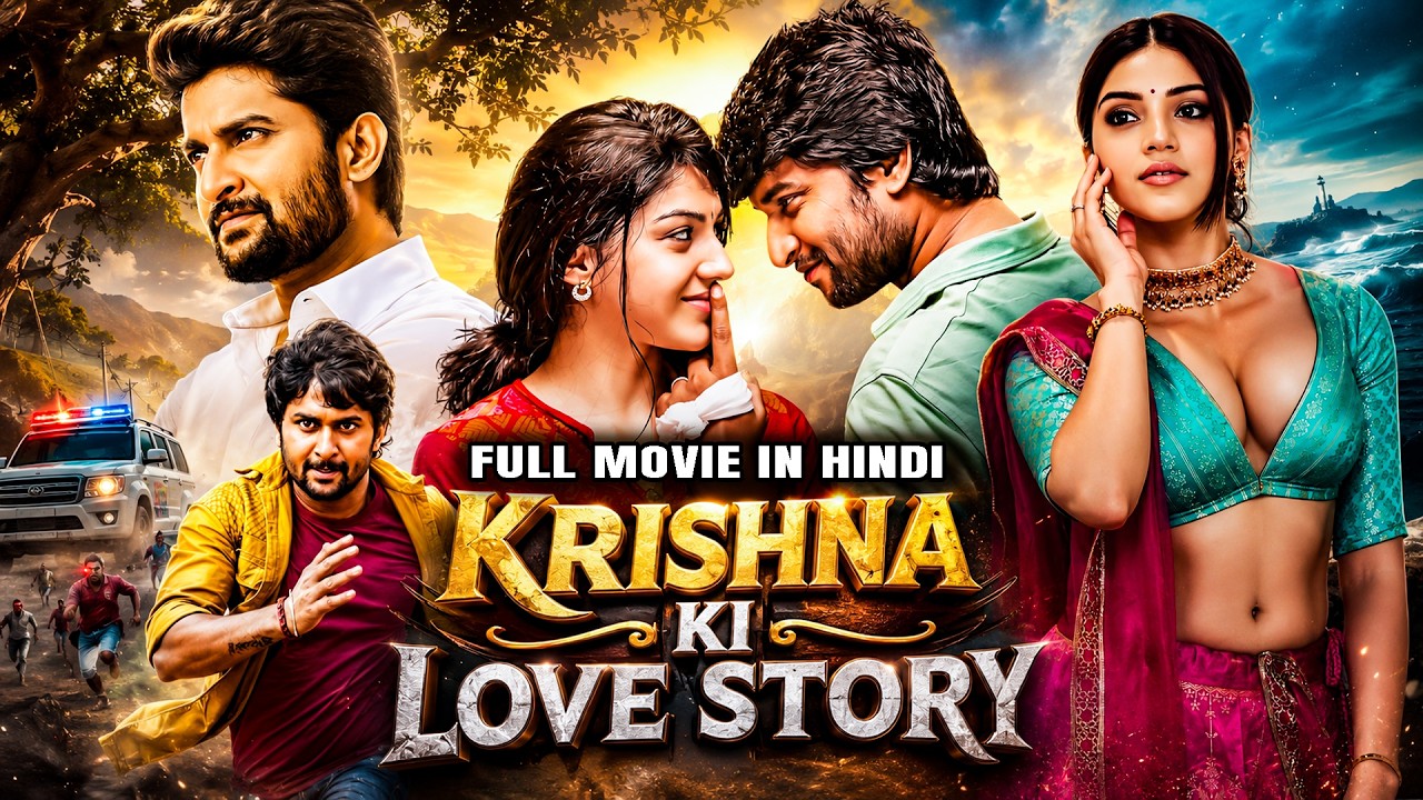 Superstar Nani's - Krishna Ki Love Story | South Indian Hindi Dubbed Full Movie | Thriller Action