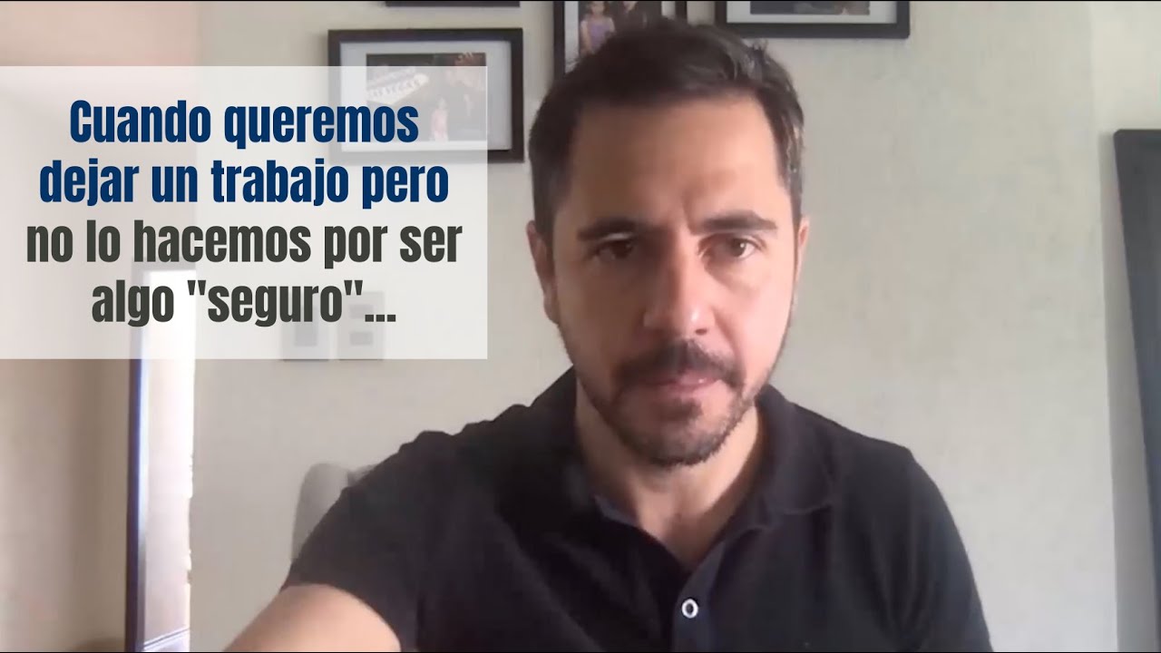 Cuando queremos dejar un trabajo pero no lo hacemos por ser algo 