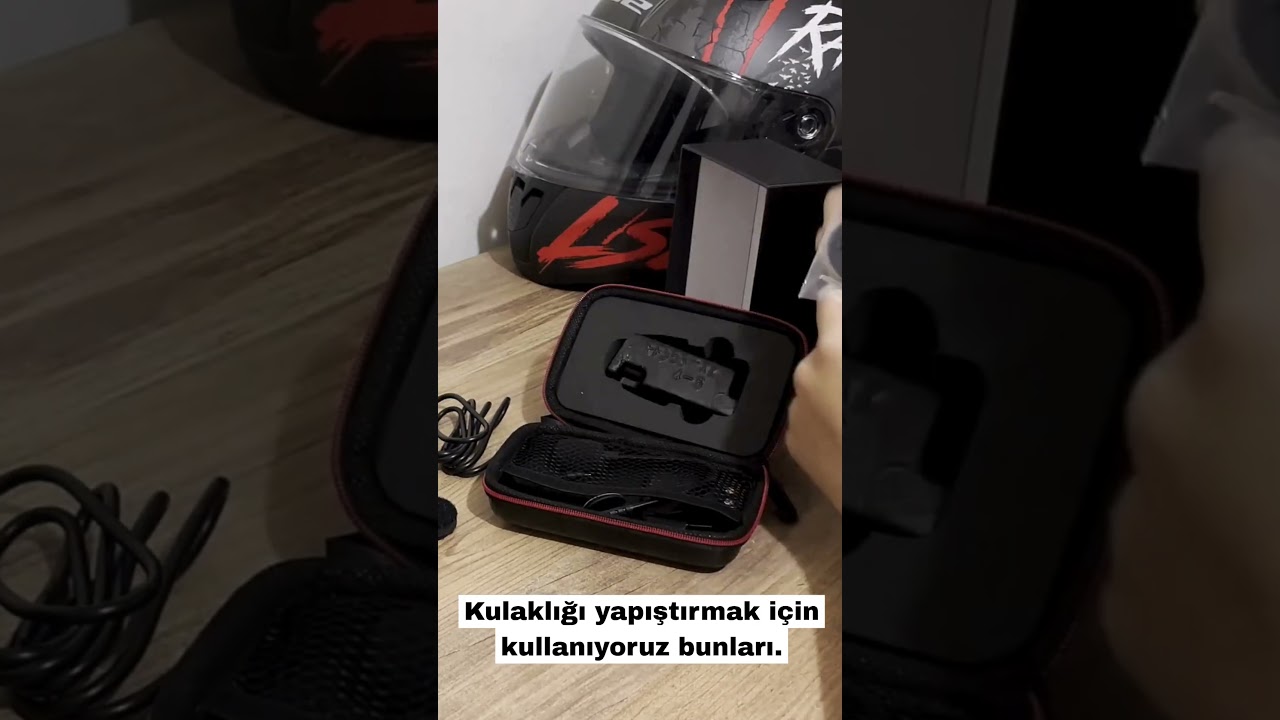KN2250 INTERCOM KUTUSUNDAN NELER &Ccedil;IKIYOR ? | KUTU A&Ccedil;ILIMI #shorts #kn2250 #intercom #ls2kask