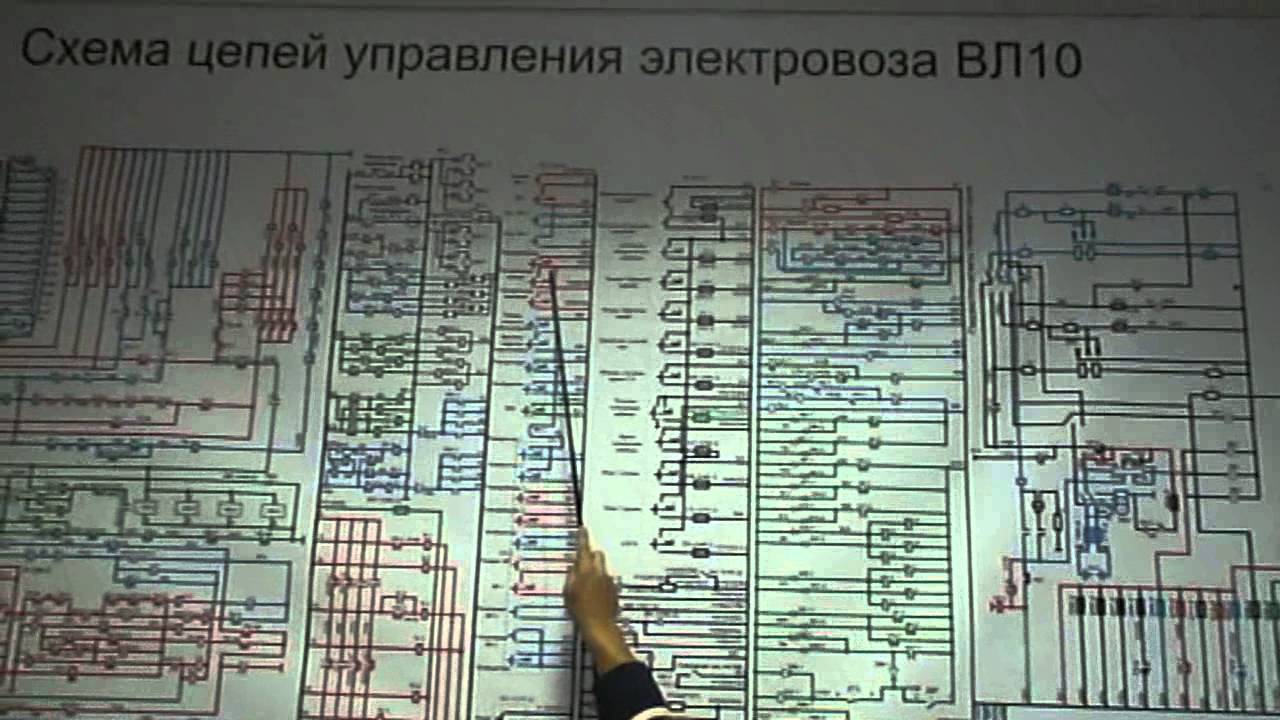 Подъем токоприемников по схеме электровоза ВЛ-10
