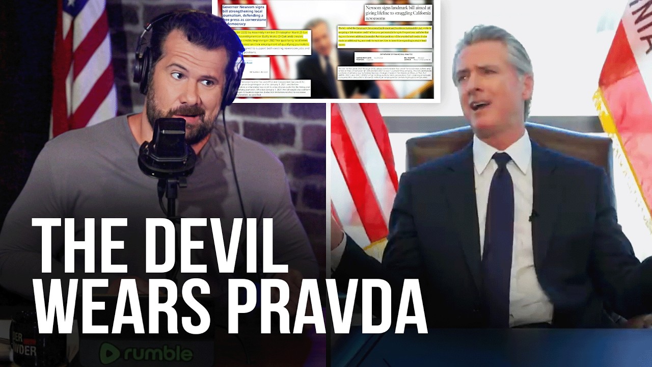 Gavin Newsom Wants to Buy Puff-Piece Press with YOUR Tax Dollars