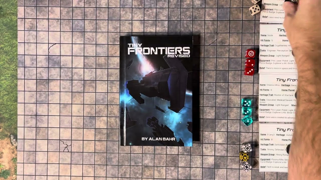 Tiny d6: Tiny Frontiers Revised: Solo Session 1: Prisoner Transfer.