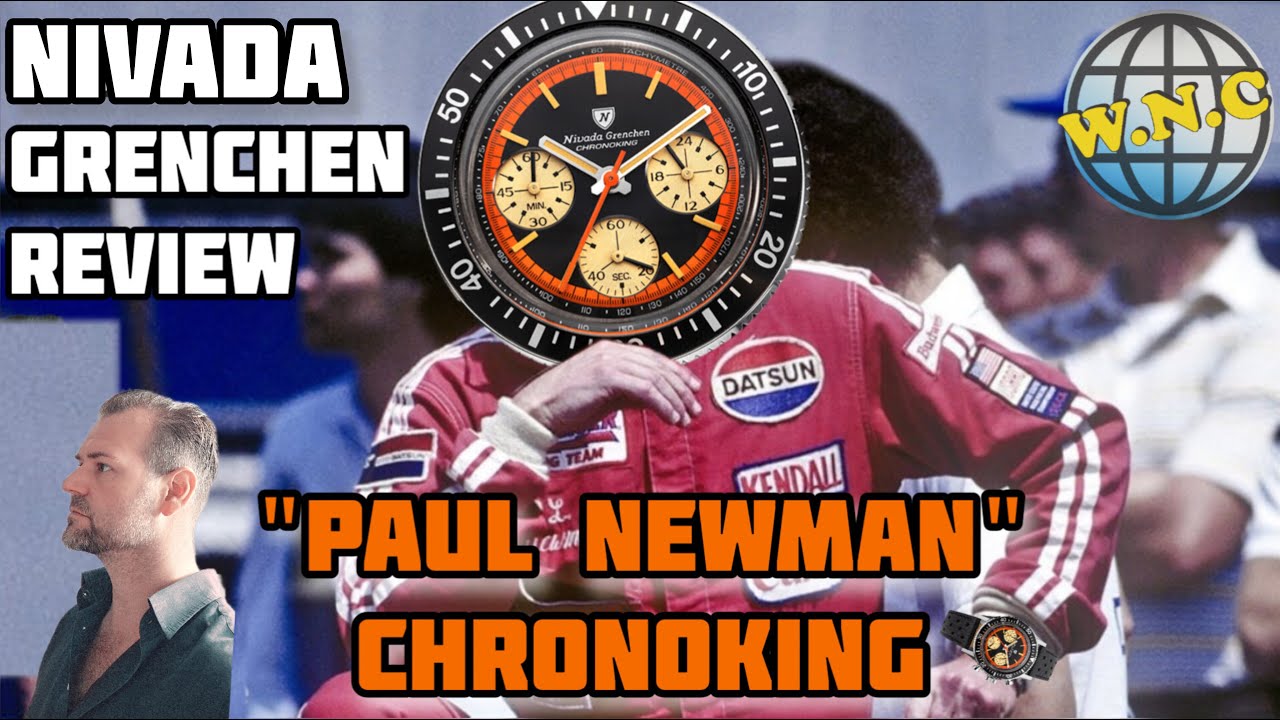 Nivada Grenchen 'Paul Newman' Chronoking Review. Would the King of Cool have worn a watch like this?