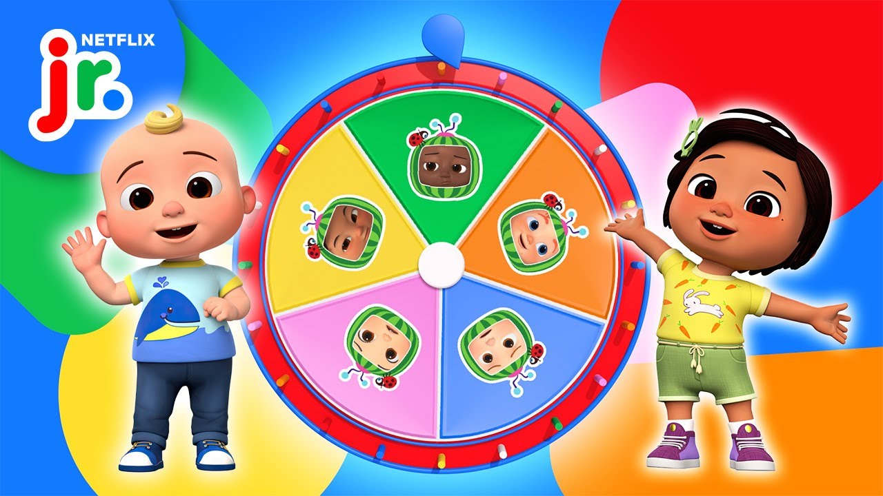 Mystery Wheel of BIG Feelings 😊💫 CoComelon Lane | Netflix Jr