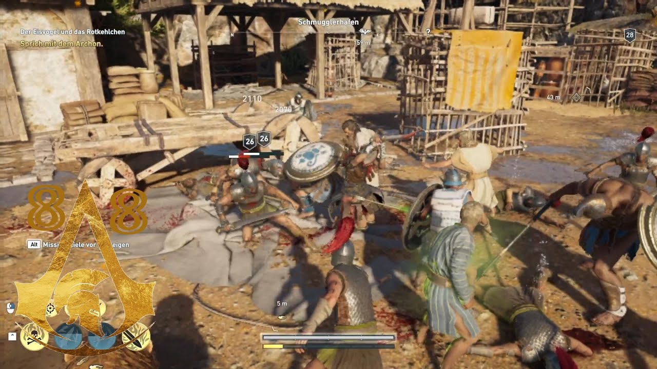 Assassin's Creed Odyssey Folge 88 Übernehmen wir den Hafen