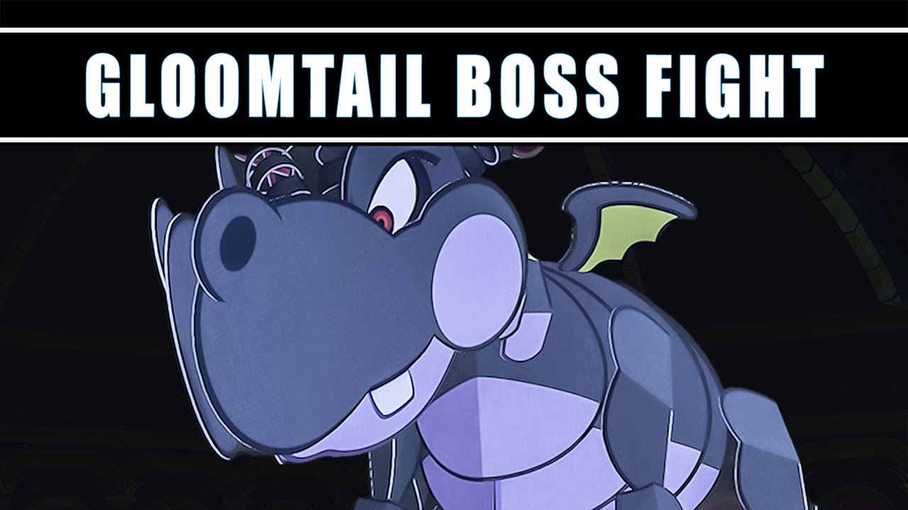 Paper Mario The Thousand Year Door Gloomtail Boss Fight - How to Beat Gloomtail - Nintendo Switch
