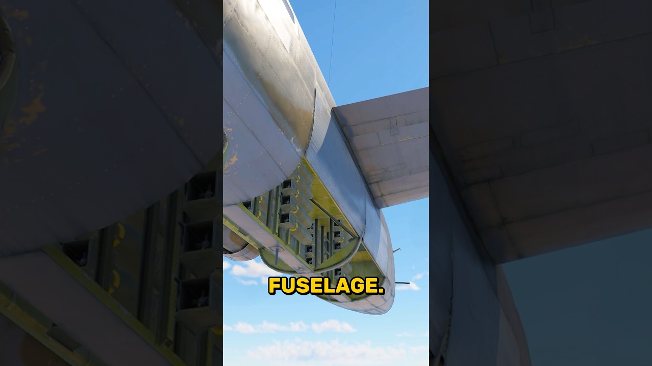 Бомбардировщик с раздвижными бомбоотсековыми дверями #шорты