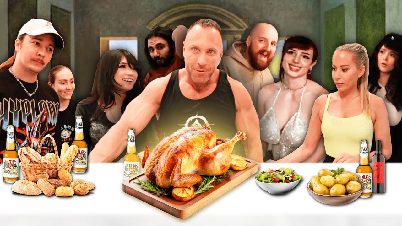 Knut Makes Dinner For Every Streamer In Austin (Emiru, JimmyHere,  Morgpie)