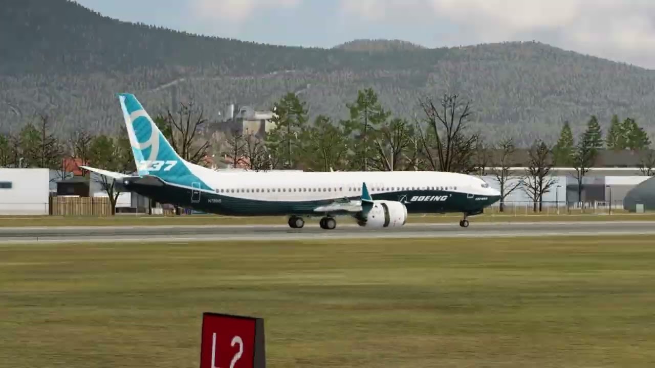 X-PLANE 12 | LANDING BOEING 737-MAX 9| ADUH OLENG PESAWATNYA