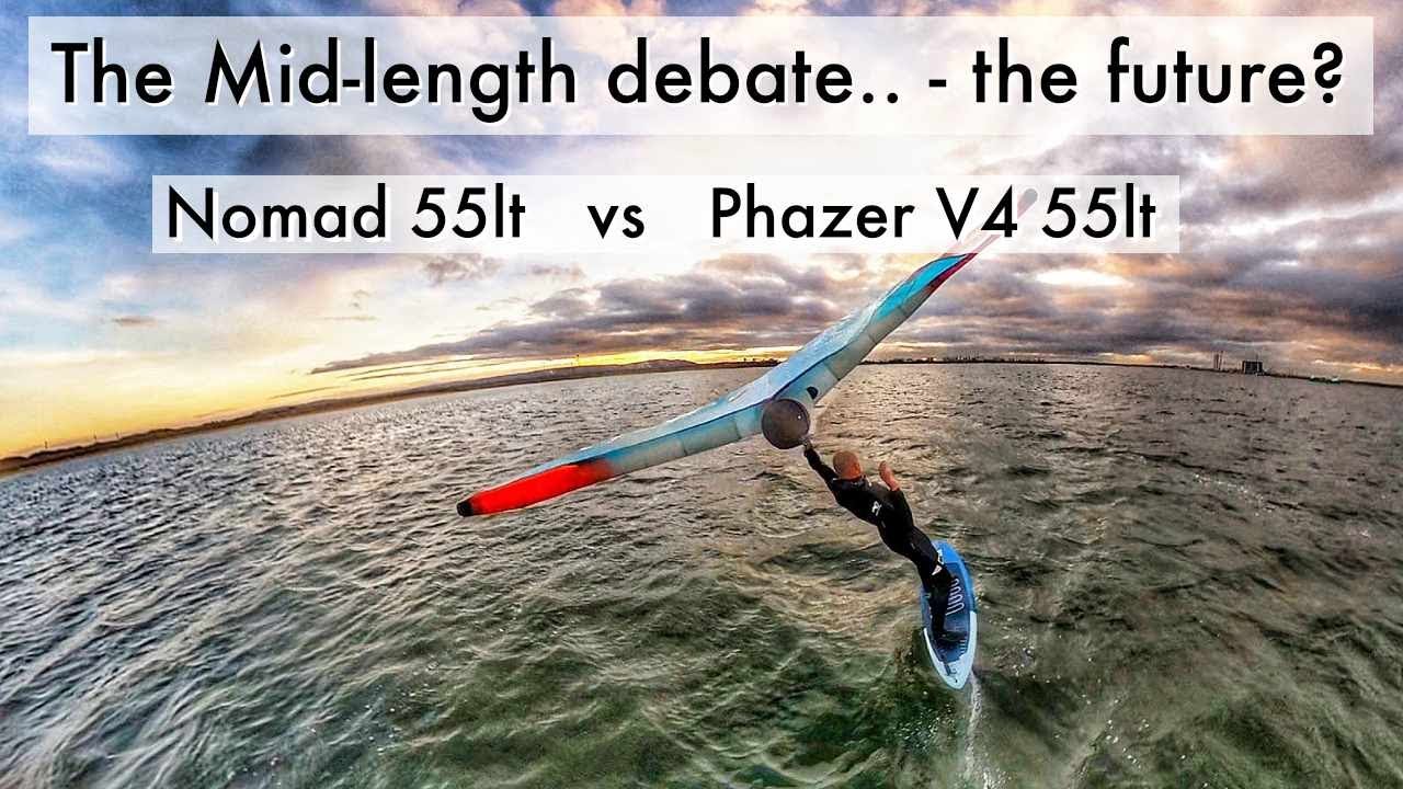 The Mid-length debate - how do mini downwind shapes stack up next to traditional wing boards?