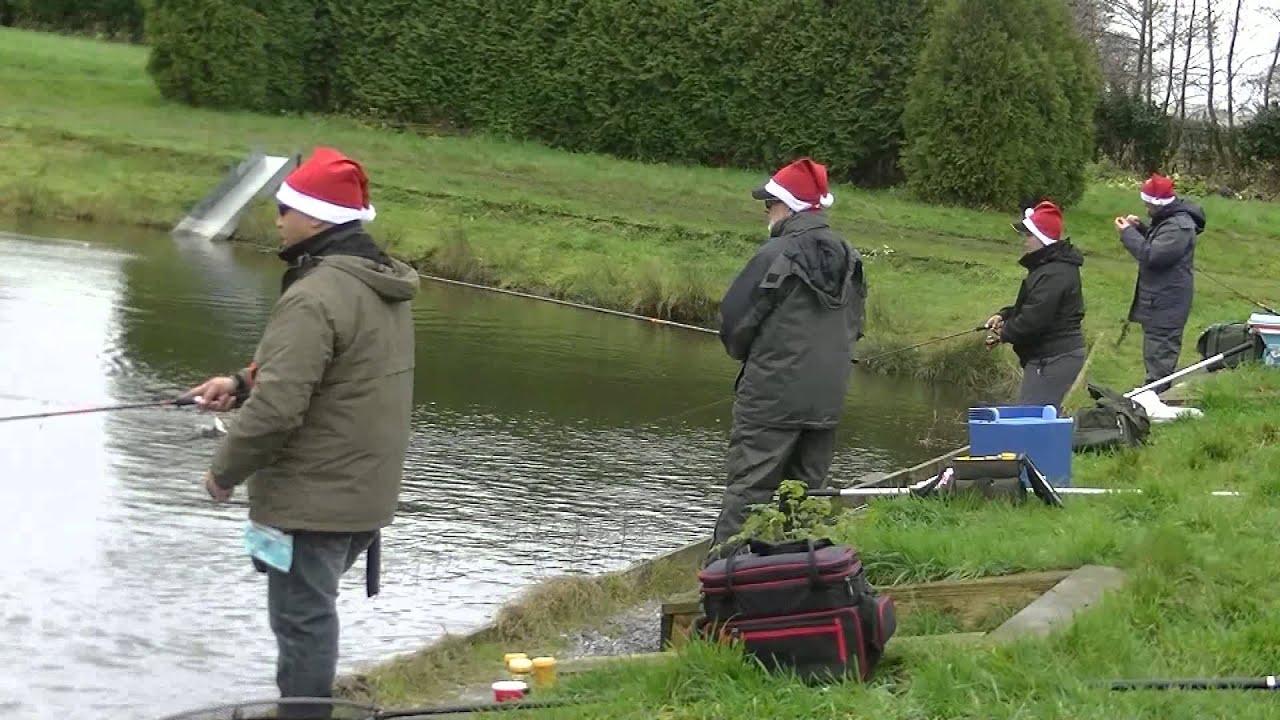 Kerstwedstrijd forelvissen 2014