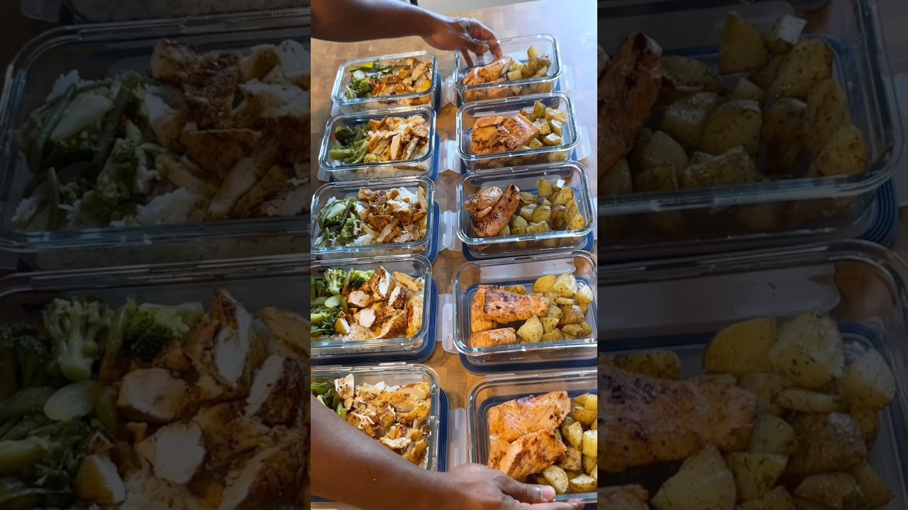 Meal Prep for a week. #shorts #mealprep