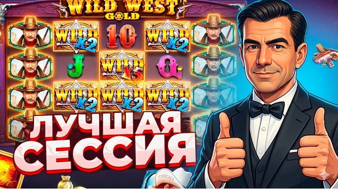 ЗАКРЫЛ КОВБОЕВ В WILD WEST GOLD! / РЕКОРДНЫЙ ЗАНОС И ПОЛЯНА ВИЛДОВ! ЗАНОС НЕДЕЛИ!