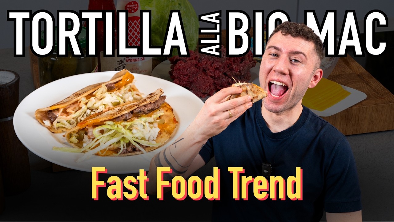 Tortilla alla Big Mac 🌯 | Dieser Fast-Food Trend ist brutal