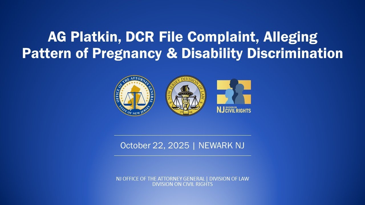 Press Conference Announcing Pregnancy and Disability Discrimination Complaint Against Major Employer