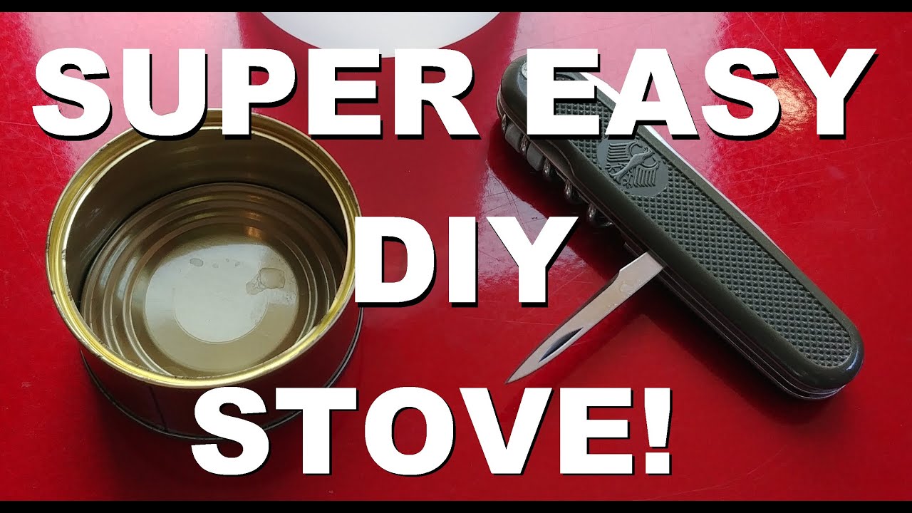 Quick and Easy Improvised Stove!