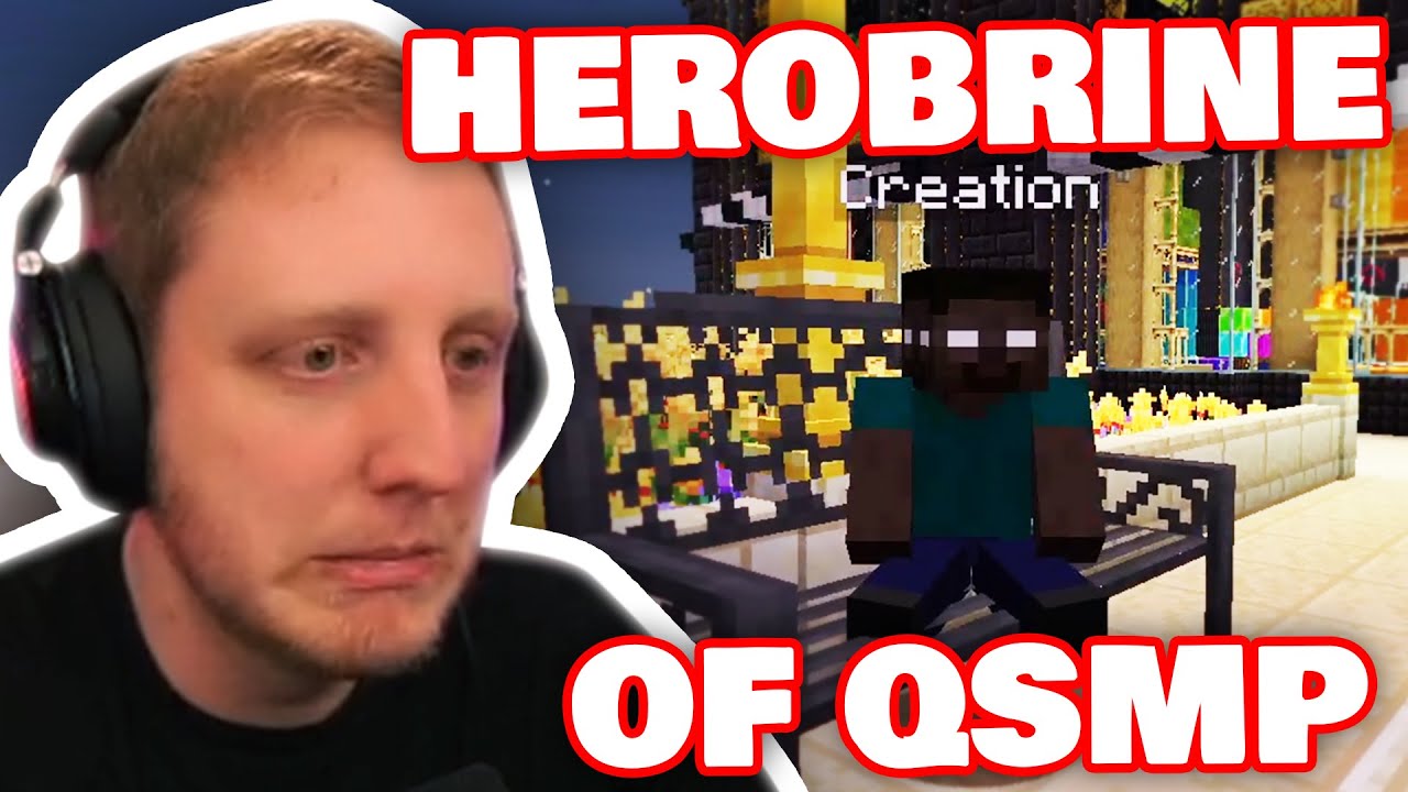 Philza Meets The HEROBRINE Of QSMP!