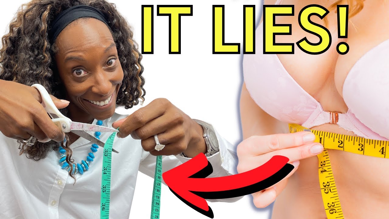 You will FAIL to find your bra size if you do this
