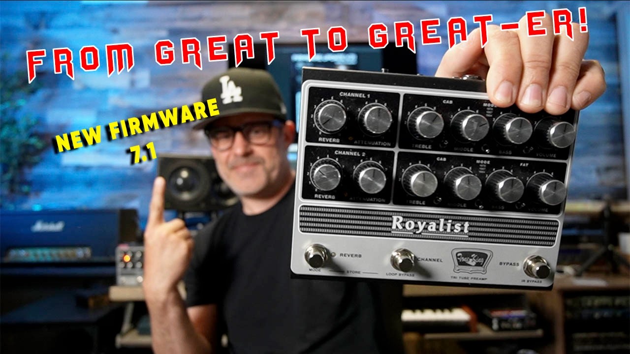 НОВАЯ ПРОШИВКА Tone King Royalist TriTubePreamp 7-1... УЖЕ?!