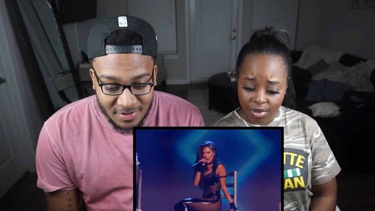 Pussycat Dolls REUNITE on X Factor to perform React (reaction)