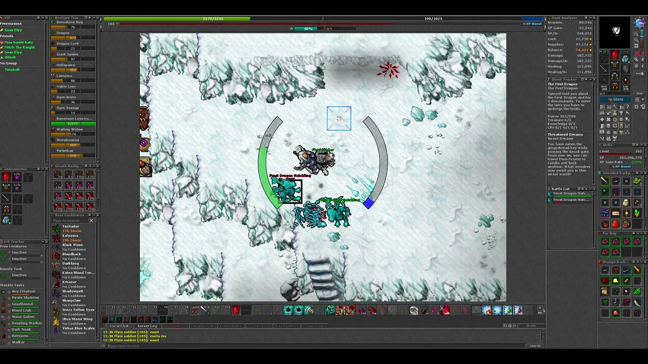 Tibia The First Dragon - Gelidrazah the Frozen