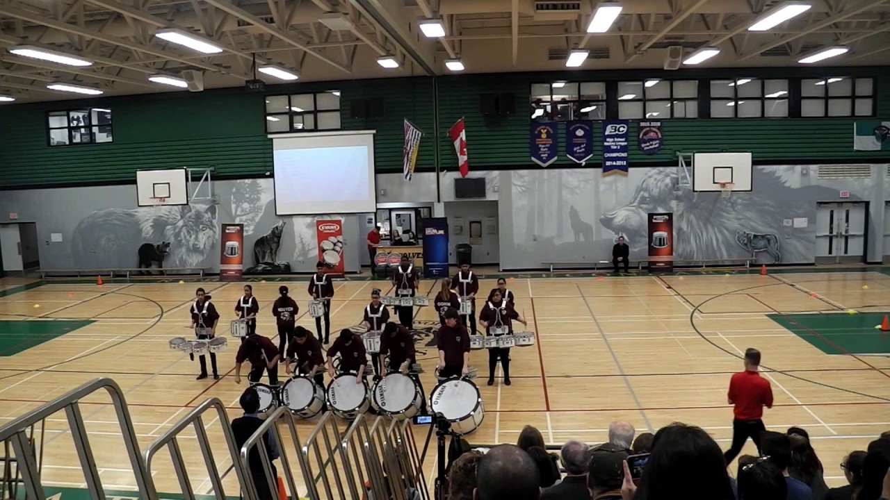 Tamanawis Secondary School Drumline - BC Provincial Championships 2017