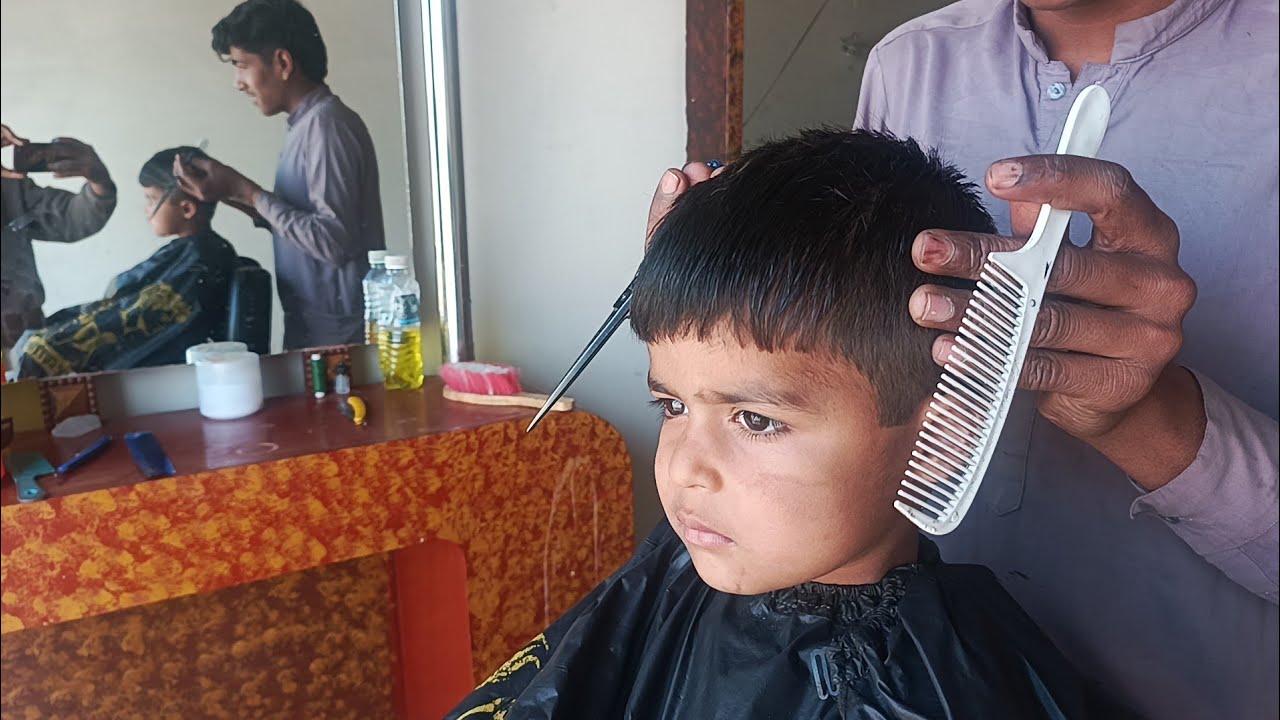 ASMR 💈Kids Haircut ASMRbarber shop asmr✂️@##