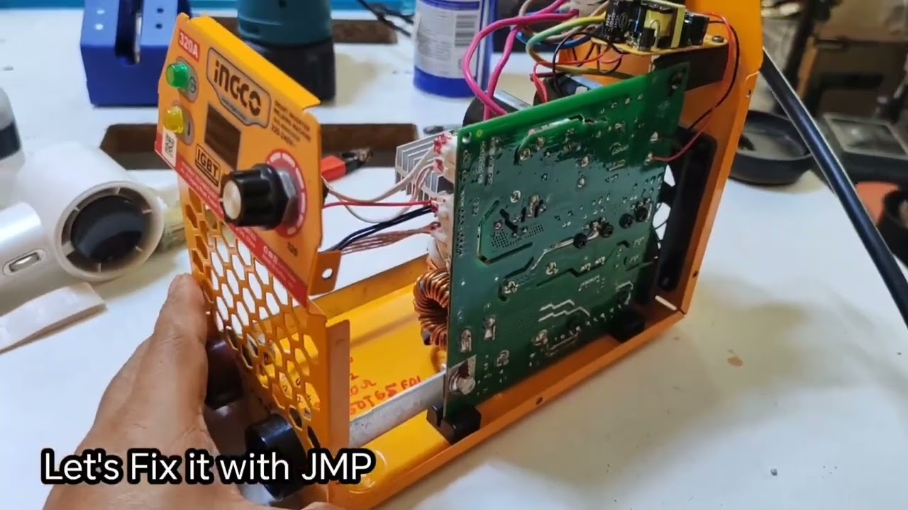 INGCO 320A IGBT inverter welding machine Sumabog dahil nabasa (power supply convertion) 