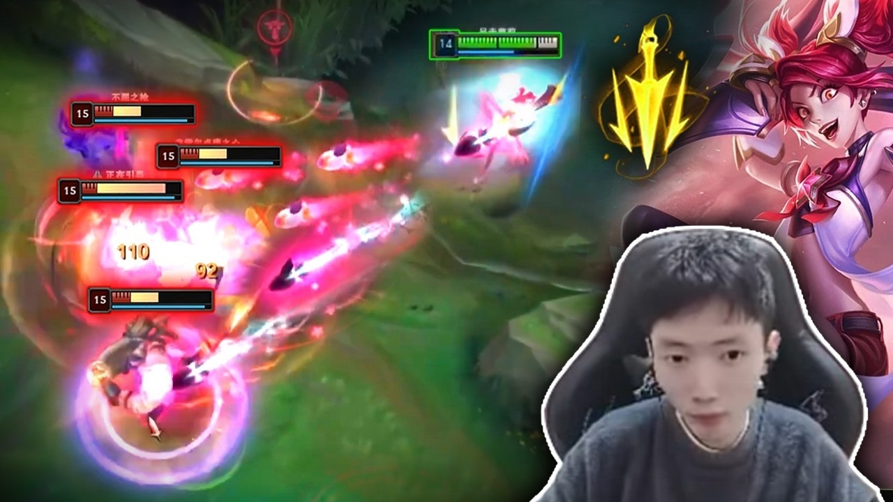 2255LP Jinx : His Kiting Skill is so CLEAN - Engsub