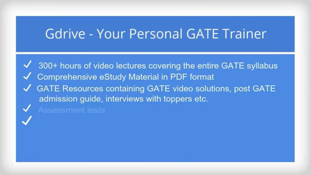 GATEFORUM - Gdrive