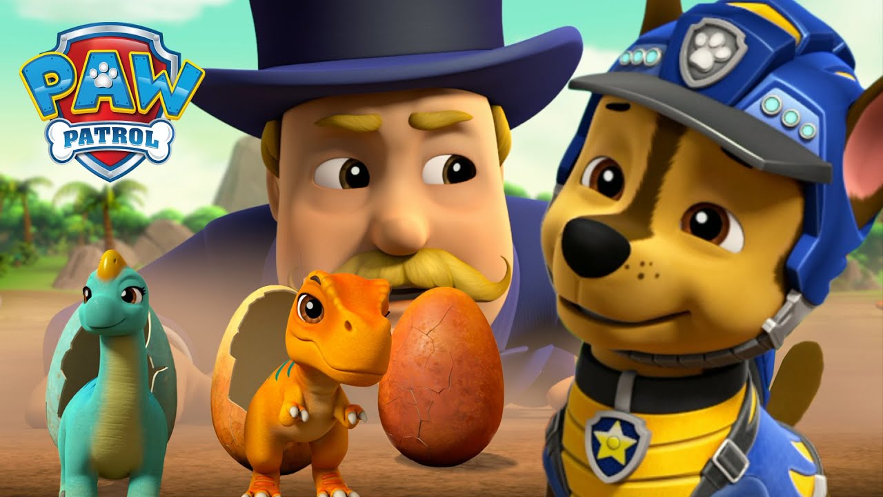 Dino záchranné tlapky přinesou dinosauří vejce bezpečně domů! - Tlapková Patrola PAW Patrol