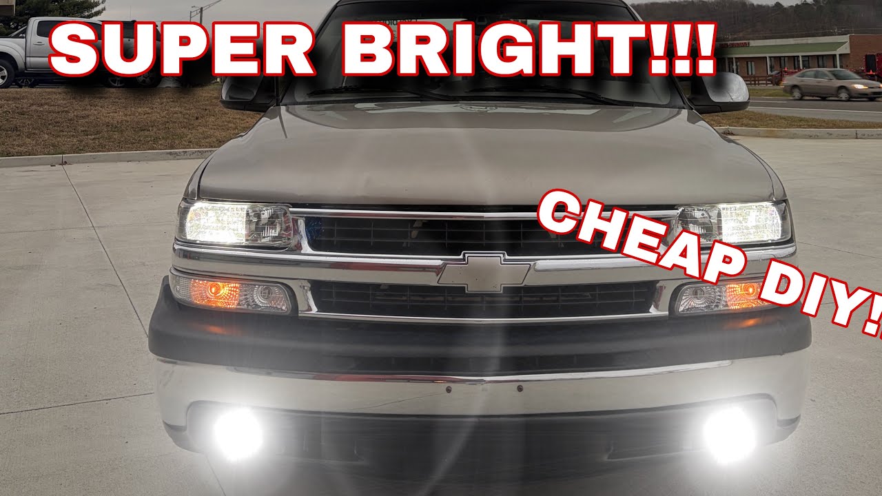 99-02 Silverado LED Foglight’s (MAJOR UPGRADE!!!)