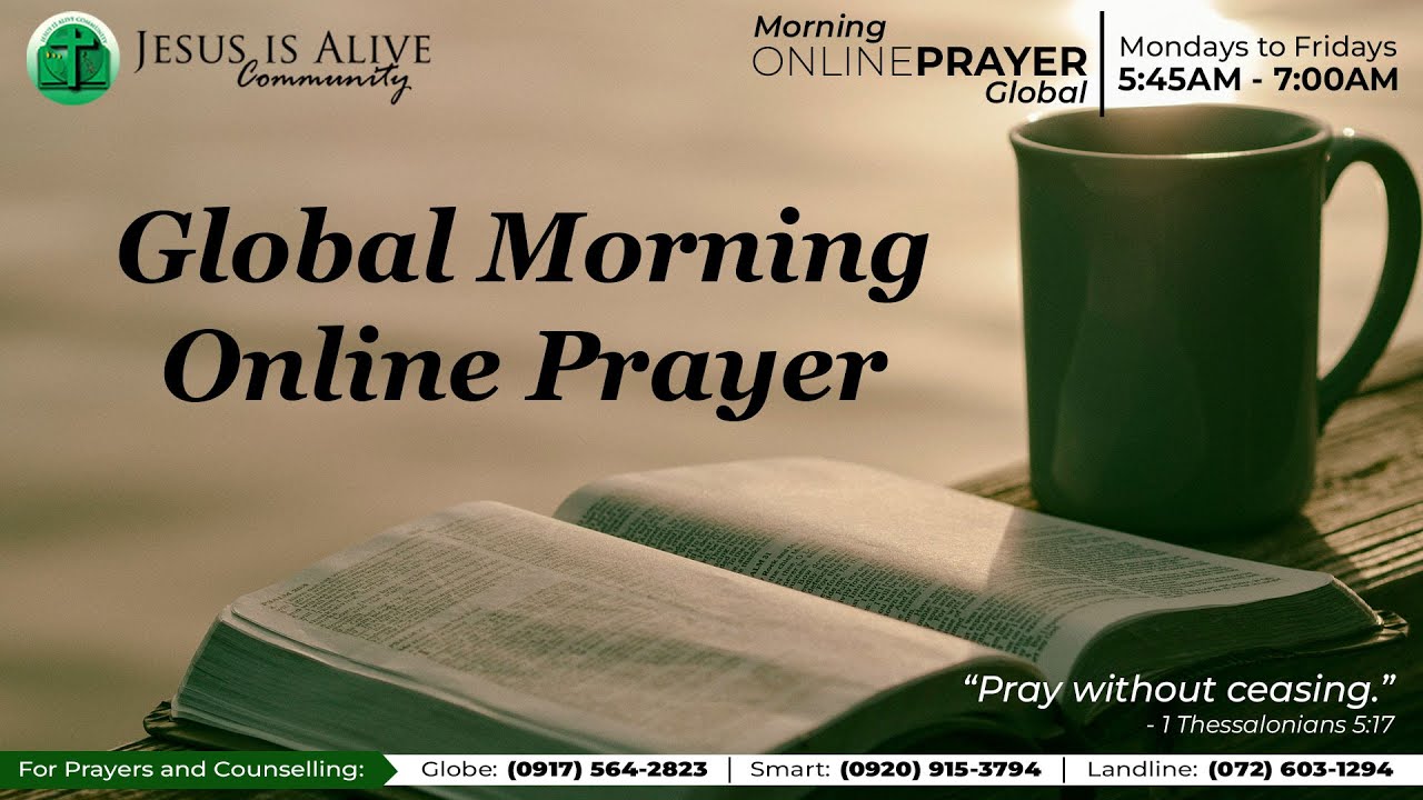 JIA GLOBAL ONLINE PRAYER (Friday, 20 March 2026)