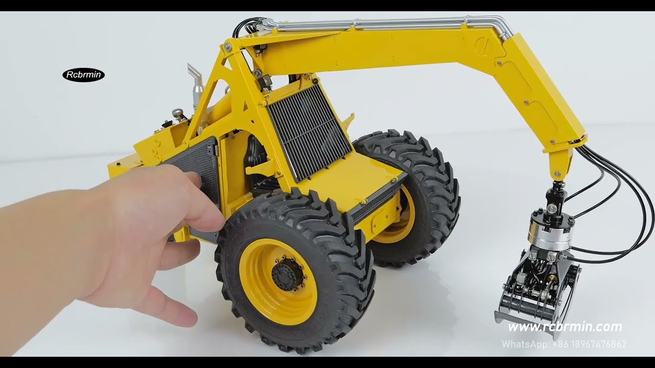 LESU RC 1/14 Scale Hydraulic Aoue 225A Wood Log Loader