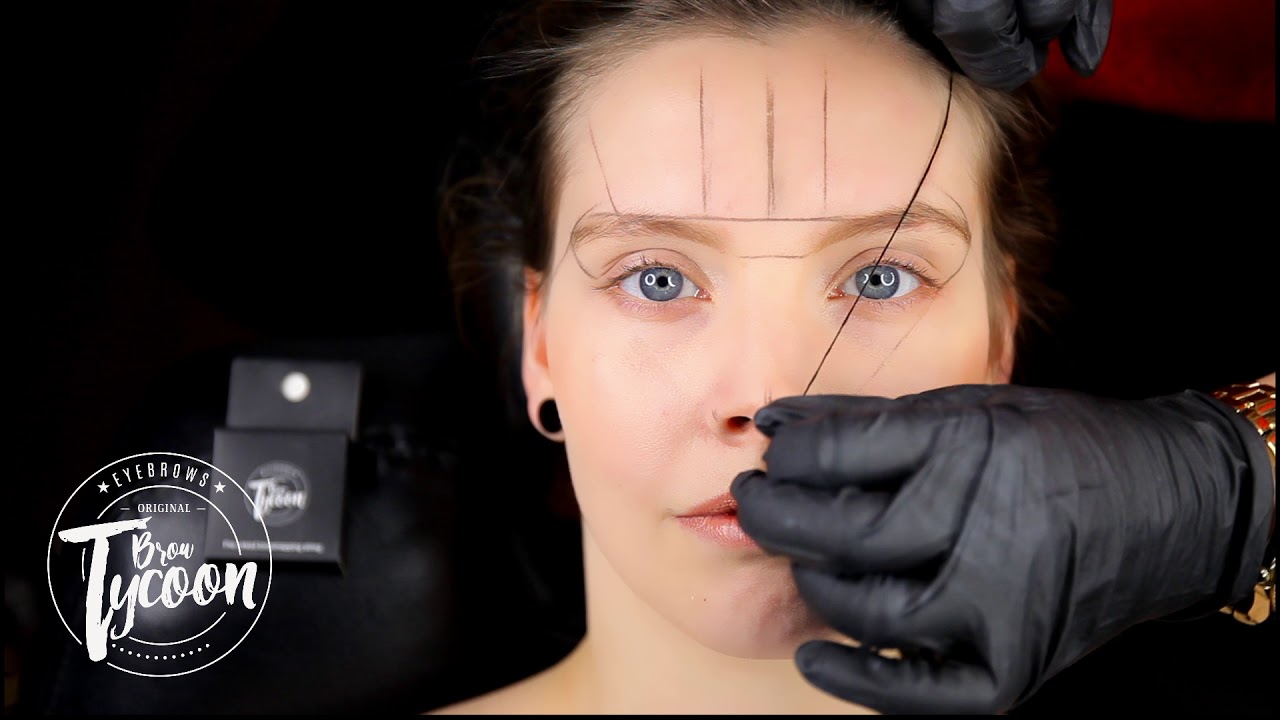 BrowTycoon Brow-Mapping String Faden vorgefärbt