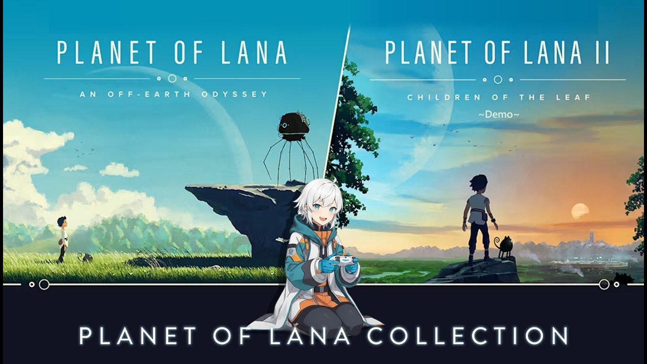 【Sora w 企鵝】與神祕黑貓洗滌心靈的異星漫遊 🐾｜Planet of Lana I & II