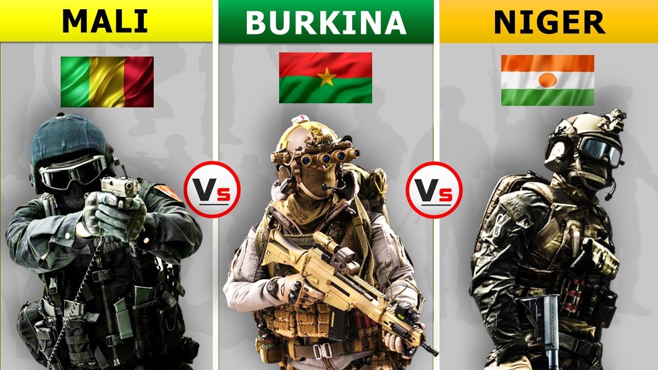 Mali vs Burkina vs Niger : Comparaison de la Puissance Militaire (2024)