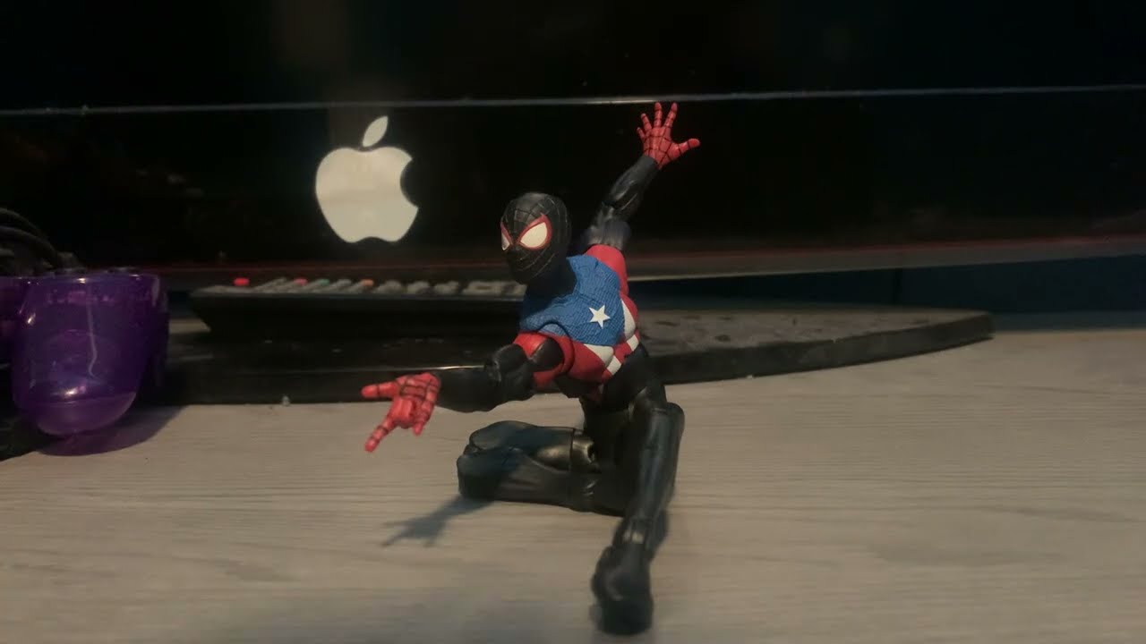 Marvel legends gamerverse Insomniac Spider-Man 2 Boricua suit Miles Morales 