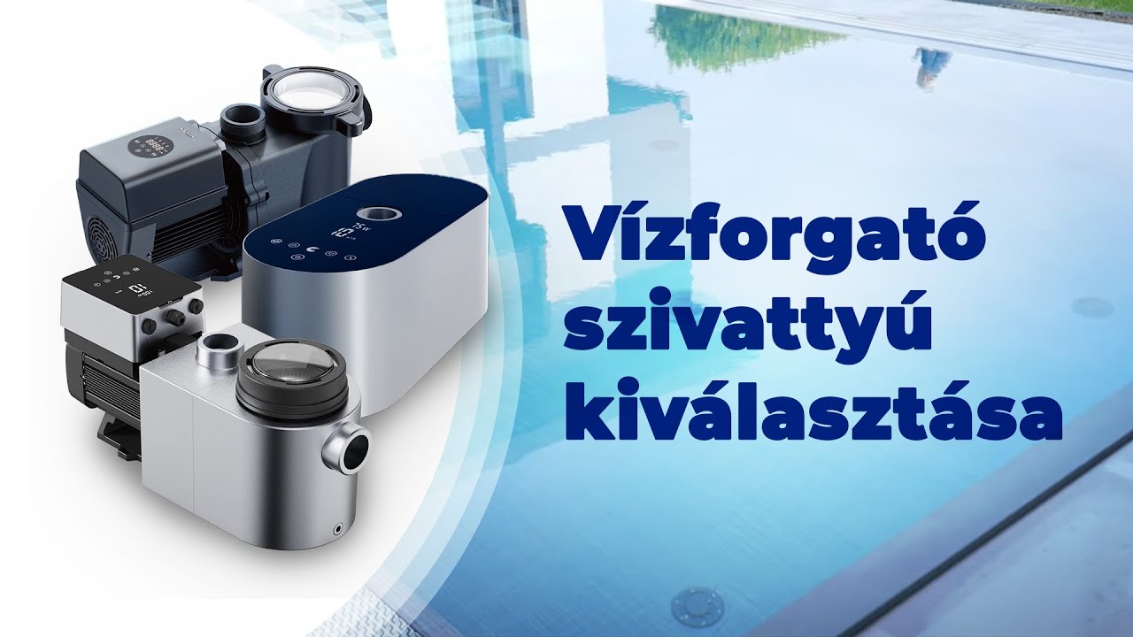 Vízforgató szivattyú kiválasztása