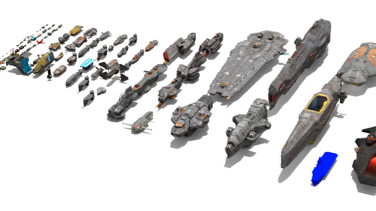 Homeworld Remastered Ship Sizes